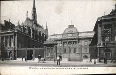CPA Paris le Palais de Justice et la Ste Chapelle 