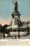 CPA Paris Monument de la Republique Place de la Republique 