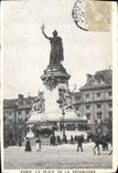 CPA Paris la Place de la republique 