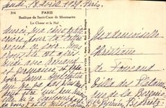 CPA Paris Basilique du Sacre Coeur de Montmartre le Choeur et la Nef 