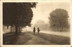 CPA Paris en flanant Allee des Cavaliers Avenue du Bois de Boulogne 