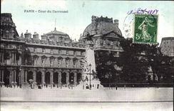 CPA Paris Cour du Carrousel 