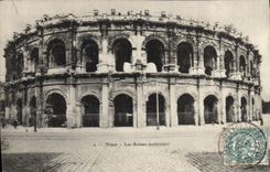CPA Nimes les Arenes exterieur 
