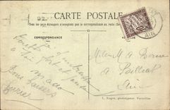 CPA Parc de Versailles les Parterres et le Tapis Vert 