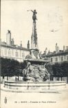 CPA Nancy Fontaine et Place d'Alliance 