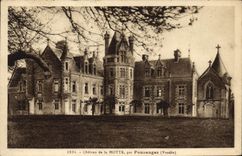 CPA Chateau de la Motte par Pouzauges Vendee 