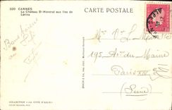 CPA Cannes Le Chateau St Honorat aux iles de Lerins 