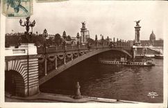 CPA Paris Pont Alexandre III 