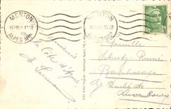 CPA Menton La Vieille Ville 