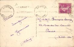 CPA Cannes Vue generale et les Iles de Lerins