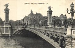 CPA Paris Le Pont Alexandre III 