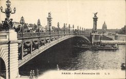 CPA Paris Pont Alexandre III 