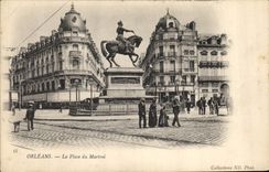 CPA Orleans La Place du Martroi 