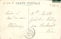 CPA Lourdes Moulin ou est nee Bernadette Soubirous 