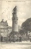 CPA Troyes le Monument des Enfants de l'Aube 