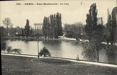 CPA Paris Parc Montsouris le Lac 