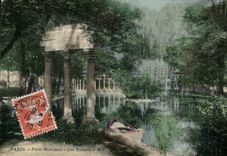 CPA Paris Parc Monceau les Ruines 