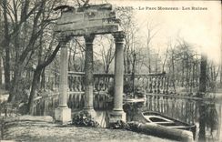 CPA Paris le Pac Monceau les Ruines 