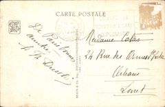 CPA Exposition Coloniale Internationale Paris 1931 Palais de l'AOF les Portiques des Commercants Ind