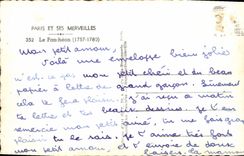 CPA Paris et ses Merveilles le Pantheon 1757 1780