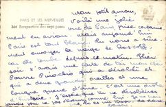 CPA Paris et ses Merveilles Perspective des Sept Ponts Tour Eiffel