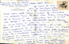 CPA Paris en Flanant la Fontaine Medicis