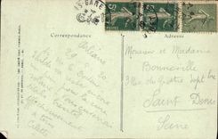 CPA Scherrer Jeanne d'Arc victorieuse rentre a Orleans