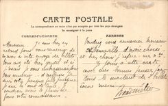 CPA Partage Difficile Geoffroy 