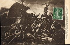 CPA Musee du Louvre Ecole Francaise Gericault Jean Louis Andre Theodore 1791 1824 le Radeau de Medus