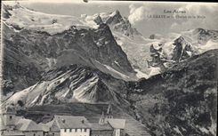 CPA Les Alpes la Grave et la Chaine de la Meije 