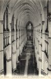 CPA Reims Interieur de la Cathedrale vue prise de la Rosace 