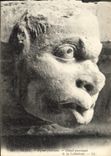 CPA Reims Figure grotesque detail provenant de la Cathedrale 