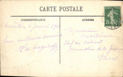 CPA Menton nLa Baie de Garavan prise des Terrasses des Villas 