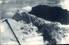 CPA Dauphine Massif des Rousses Ascenalon du Pic de l'Etendard Passage d'une crevasse 