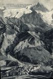 CPA Dauphine La Grave vue generale et le Massif de la Meije 