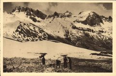 CPA La Douce France Les Alpes Le Col du Lautaret 