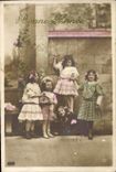 CPA Bonne Annee Enfants