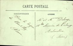CPA Chantilly La Table Ronde 