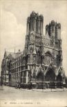 CPA Reims la Cathedrale 