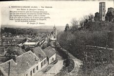 CPA Montfort l'Amaury S & O Vue generale Aux Ruines de Montfort l'Amaury 