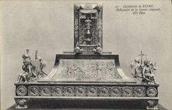 CPA Cathedrale de Reims Reliquaire de la Sainte Ampoule 