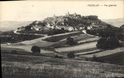 CPA Vezelay Vue generale 