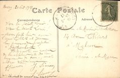 CPA Avallon Les bords du Cousin a Pont Aubert 