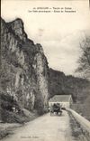 CPA Avallon Vallee du Cousin Les sites pittoresques Route de Pontaubert 