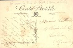 CPA Avallon Route de Pontaubert 