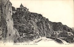 CPA Avallon La Rue des Deux Cousins 