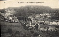 CPA Avallon Vue generale de Cousin le Pont 