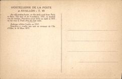 CPA Hostellerie de la Poste at Avallon 