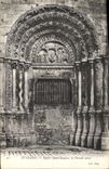 CPA Avallon Eglise Saint Lazare le Portail nord 
