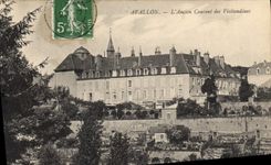 CPA Avallon L'Ancien Covent des Visitandines 